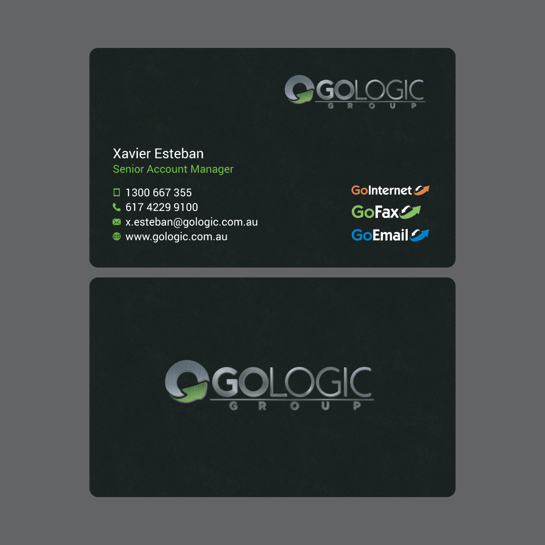 Business Card Design by habibm for GoLogic Group Pty Ltd | Design #15337013
