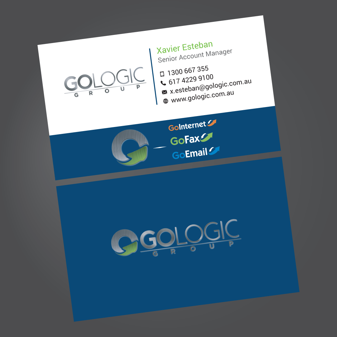 Business Card Design by habibm for GoLogic Group Pty Ltd | Design #15349409