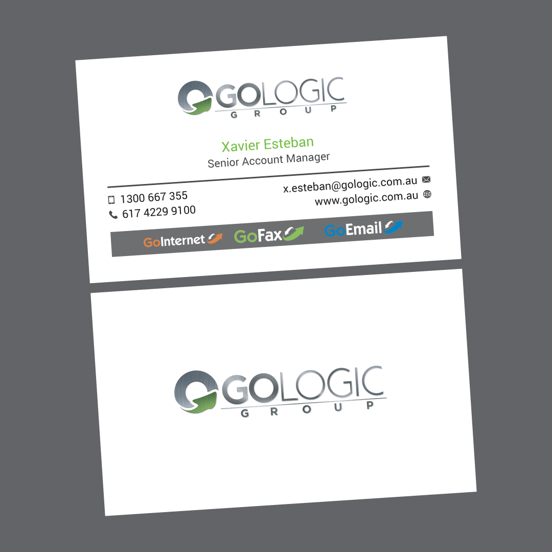 Business Card Design by habibm for GoLogic Group Pty Ltd | Design #15370021