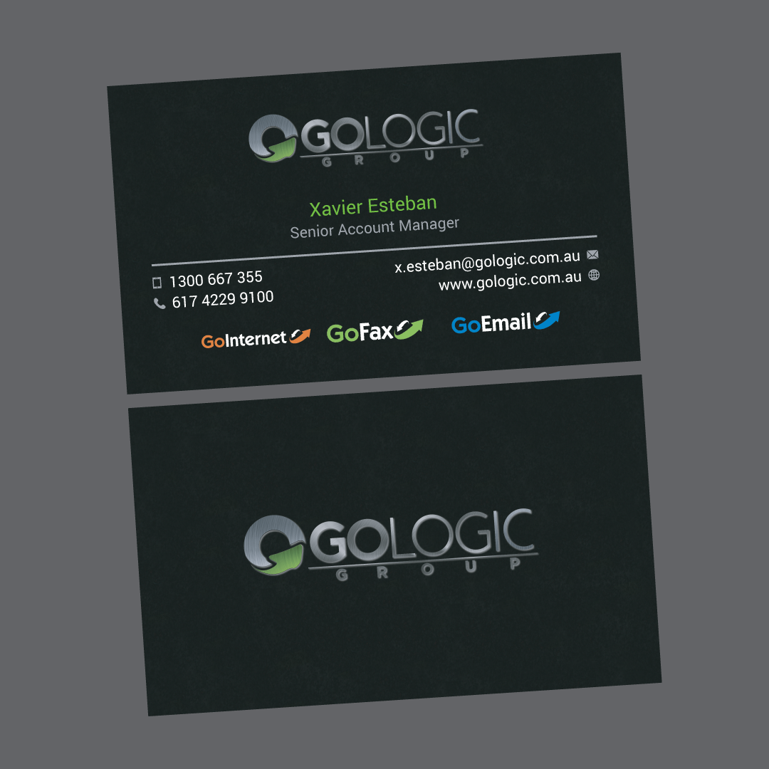 Business Card Design by habibm for GoLogic Group Pty Ltd | Design #15370037