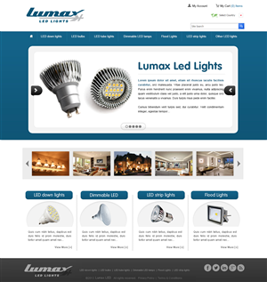 Lumax Lighting needs a new website (only informative)