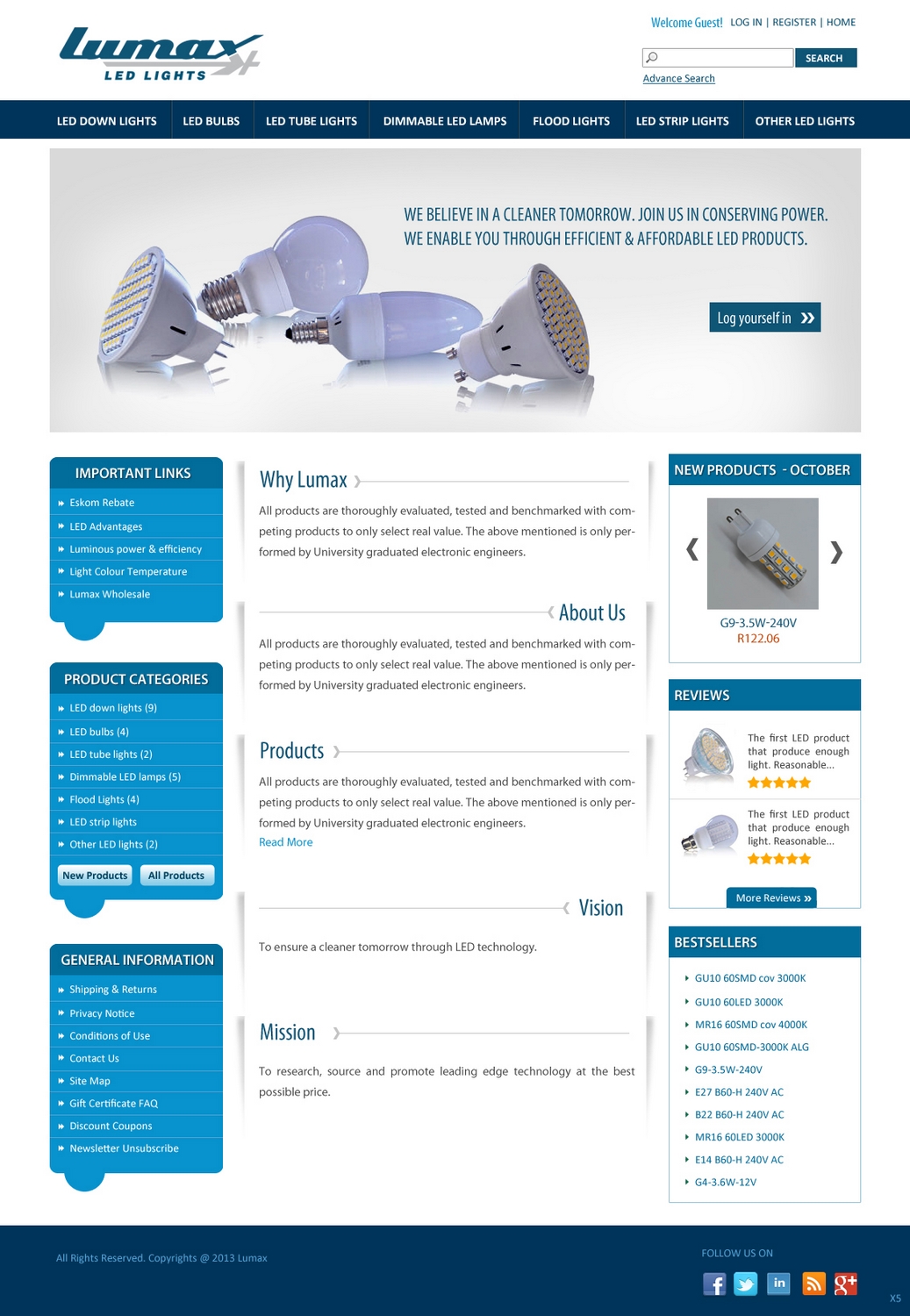 Wordpress Design by pb for Lumax Lighting | Design #2593570