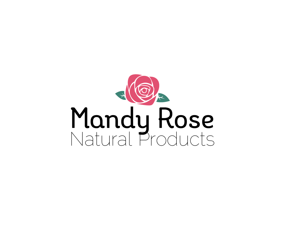 Logo Design by isabel paoli for Mandy Rose Natural Products  | Design #15306603