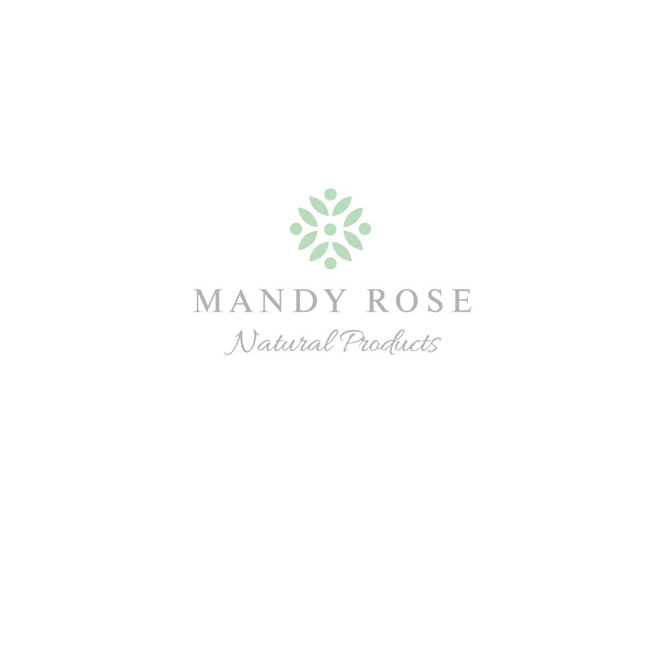 Logo Design by sunmoon for Mandy Rose Natural Products  | Design #15292888