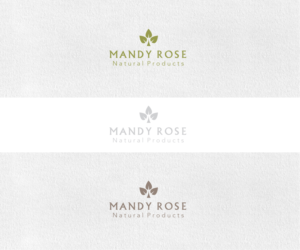 Logo Design by ALCD for Mandy Rose Natural Products  | Design: #15300010