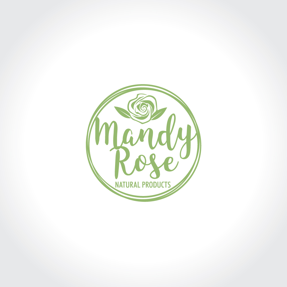 Logo Design by Sujit Banerjee for Mandy Rose Natural Products  | Design #15290181