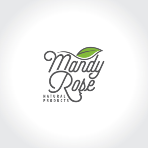 Logo Design by Sujit Banerjee for Mandy Rose Natural Products  | Design: #15290182