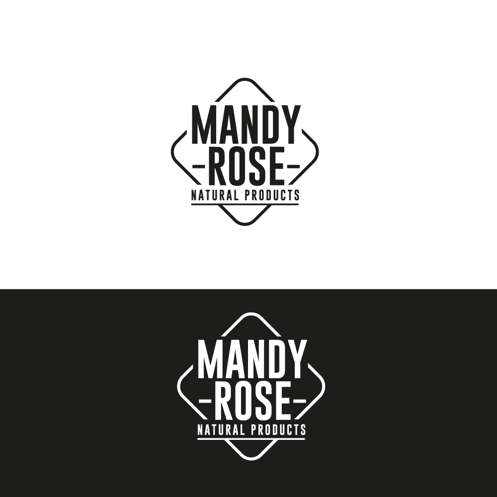 Logo Design by Sujit Banerjee for Mandy Rose Natural Products  | Design #15290183