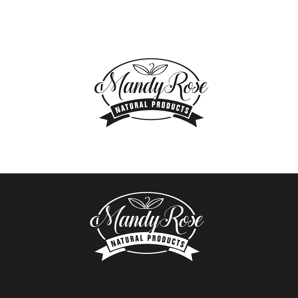 Logo Design by Sujit Banerjee for Mandy Rose Natural Products  | Design #15290184