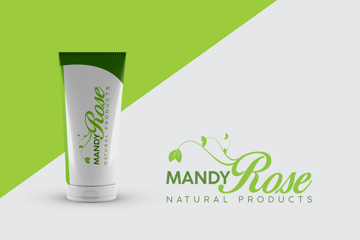 Logo Design by Impressive Solutions for Mandy Rose Natural Products  | Design #15292374
