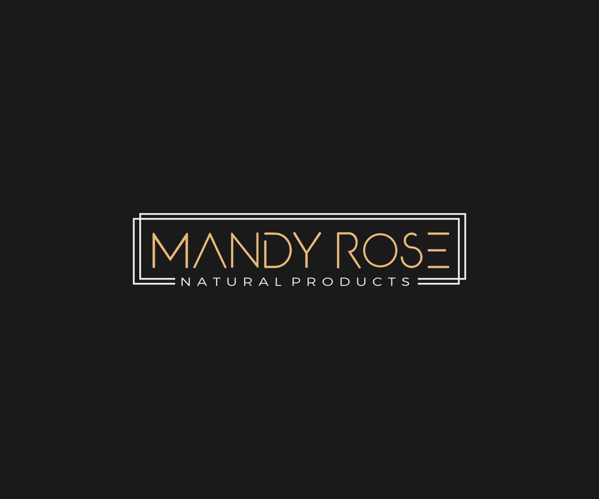Logo Design by Liyana for Mandy Rose Natural Products  | Design #15336342