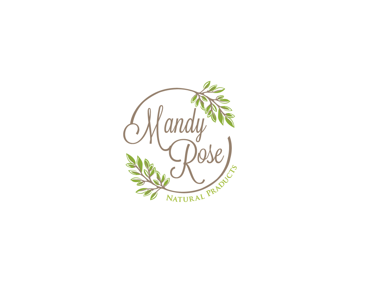Logo Design by ellie7 for Mandy Rose Natural Products  | Design #15297880