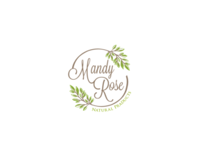 Logo Design by ellie7 for Mandy Rose Natural Products  | Design: #15297880