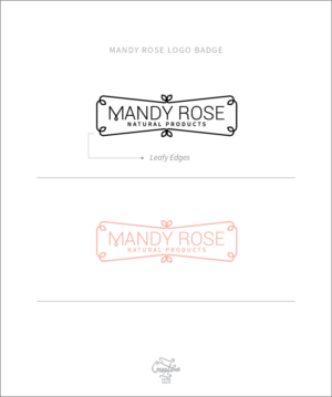 Logo-Design von Createwe2 für Mandy Rose Natural Products  | Design: #15354823