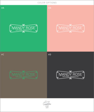 Logo-Design von Createwe2 für Mandy Rose Natural Products  | Design: #15354834