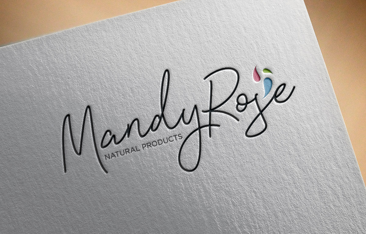 Logo Design by Atec for Mandy Rose Natural Products  | Design #15320321