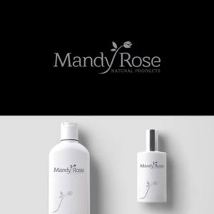 Logo Design by ecorokerz for Mandy Rose Natural Products  | Design #15287623