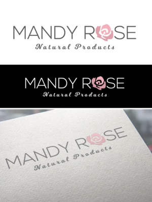 Diseño de Logo por ivo_i_ivanov para Mandy Rose Natural Products  | Diseño: #15304816