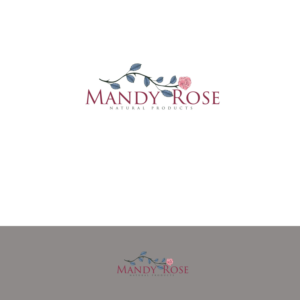 Diseño de Logo por DesignDUO para Mandy Rose Natural Products  | Diseño: #15406549