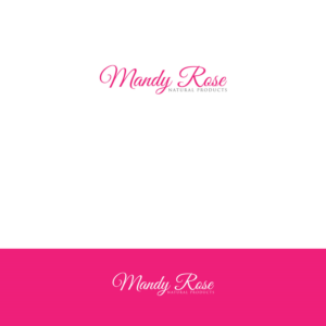 Diseño de Logo por DesignDUO para Mandy Rose Natural Products  | Diseño: #15406551
