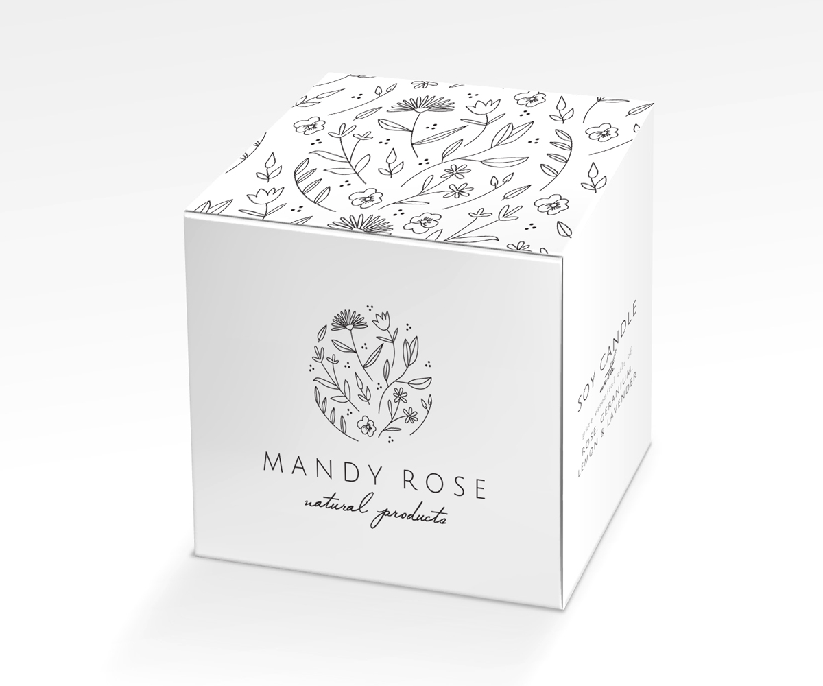 Logo Design by DesignCat1234 for Mandy Rose Natural Products  | Design #15296559