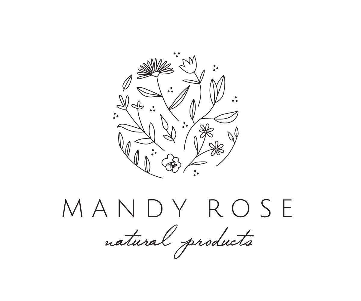 Logo Design by DesignCat1234 for Mandy Rose Natural Products  | Design #15296560