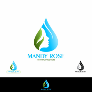 Logo Design by ev. for Mandy Rose Natural Products  | Design: #15348104