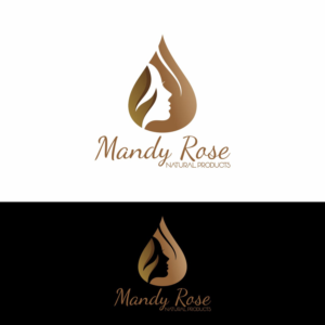 Logo Design by ev. for Mandy Rose Natural Products  | Design: #15388470