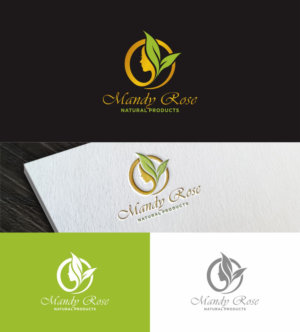 Logo Design by Mariono Fx for Mandy Rose Natural Products  | Design: #15295706