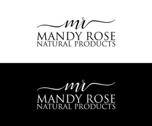 Logo Design by tani_sha321 for Mandy Rose Natural Products  | Design: #15301311