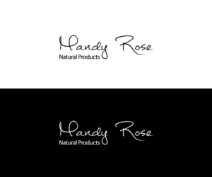 Logo Design by tani_sha321 for Mandy Rose Natural Products  | Design: #15301312
