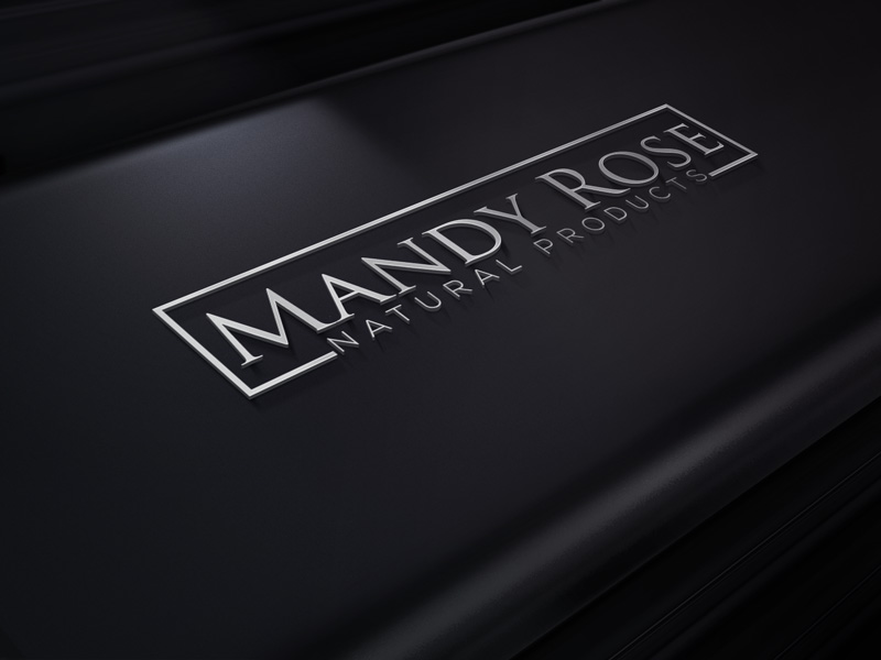 Logo Design by rocklee for Mandy Rose Natural Products  | Design #15354039