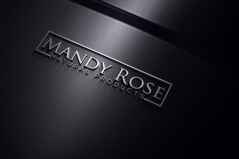 Logo Design by rocklee for Mandy Rose Natural Products  | Design #15354041