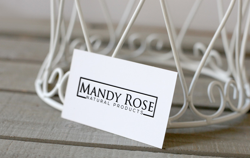 Diseño de Logo por rocklee para Mandy Rose Natural Products  | Diseño #15354045