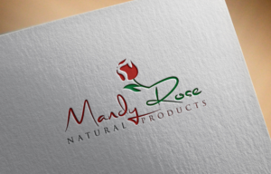 Logo-Design von Niizam's für Mandy Rose Natural Products  | Design: #15295966
