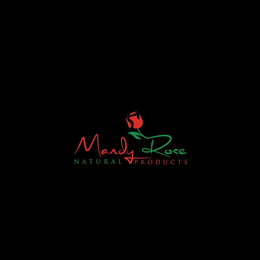 Logo Design by Niizam's for Mandy Rose Natural Products  | Design #15295967
