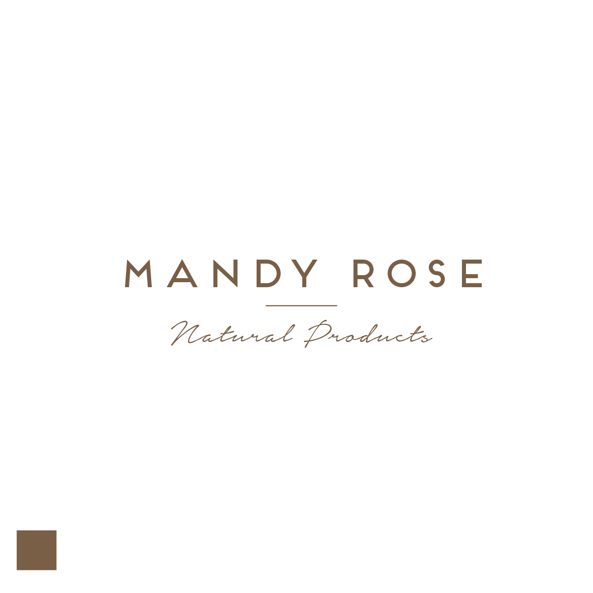 Logo Design by chynthiadewi91 for Mandy Rose Natural Products  | Design #15303099