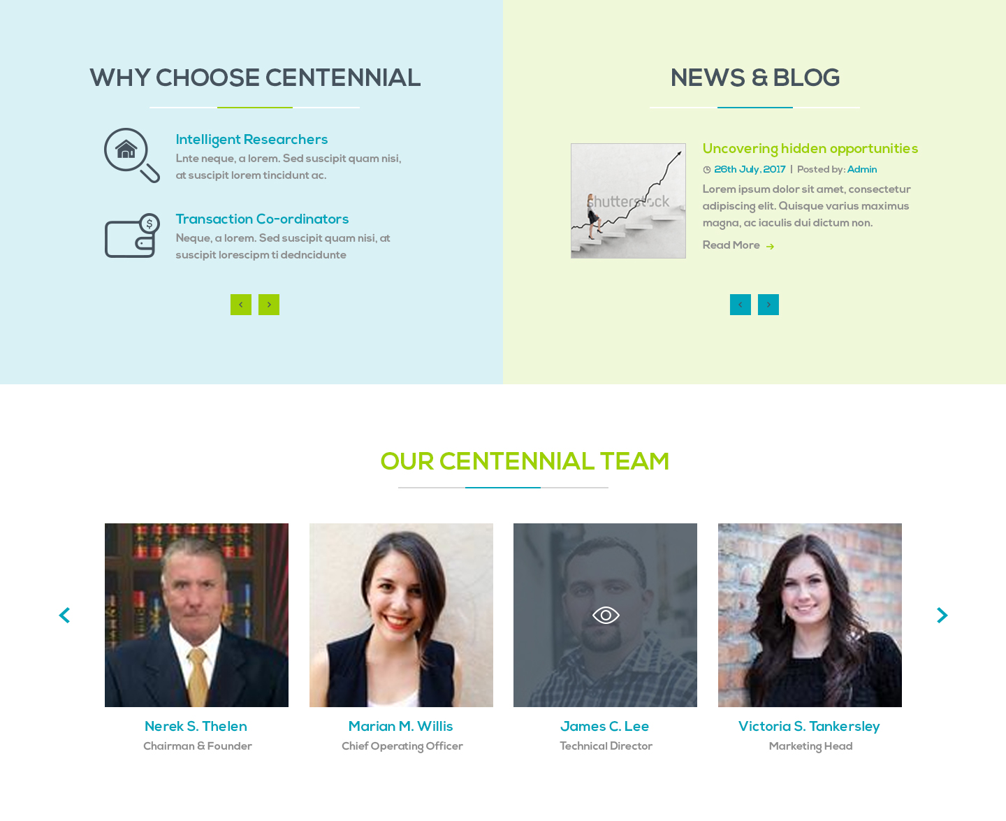 Diseño Wordpress por Chronicle Designs para Centennial Advisers | Diseño #15567958