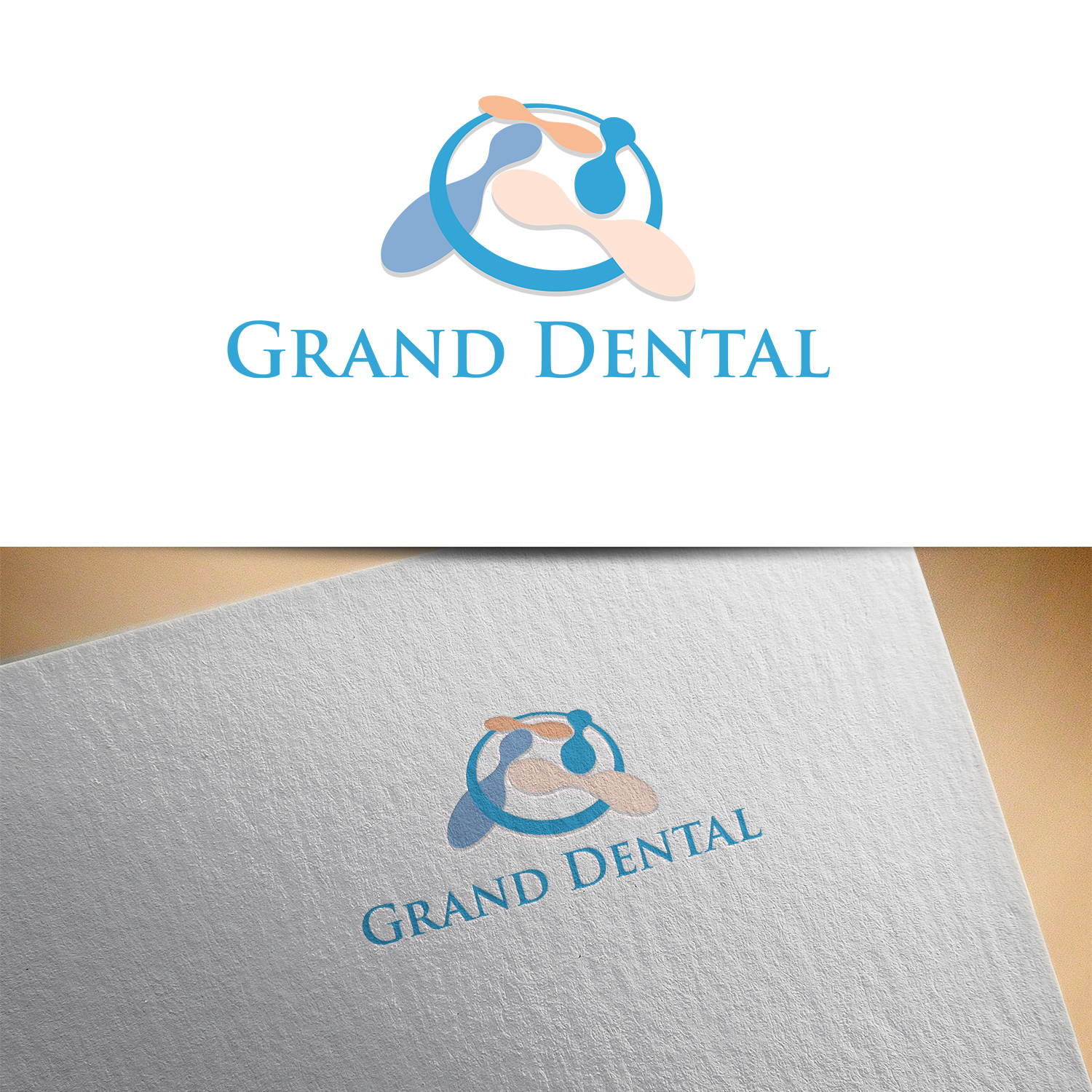 Logo Design by Pixi Dust for Grand Dental Lab Services | Design #15307383