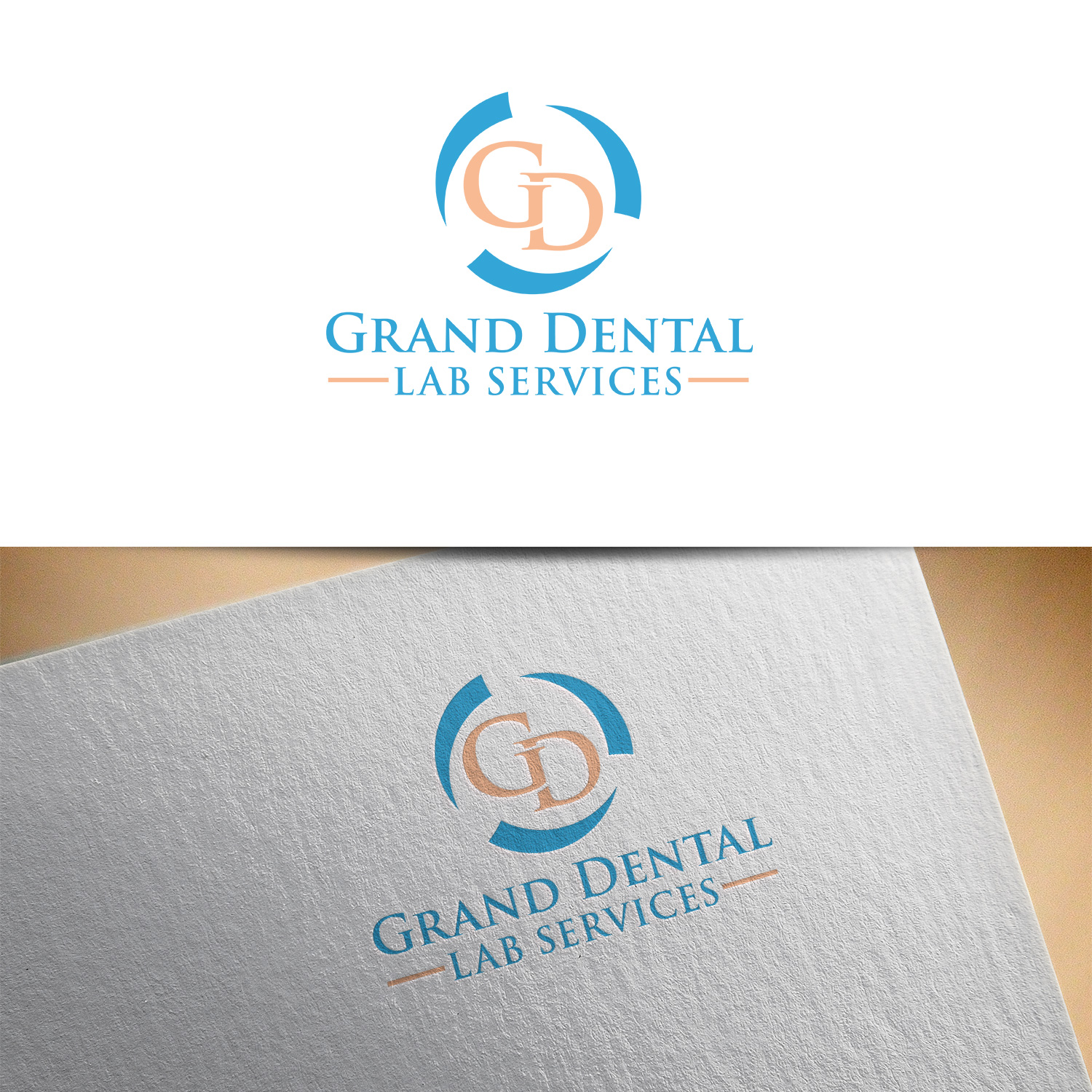 Logo Design by Pixi Dust for Grand Dental Lab Services | Design #15320722