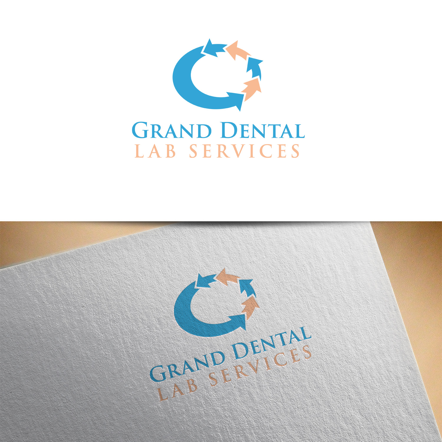 Logo Design by Pixi Dust for Grand Dental Lab Services | Design #15320931
