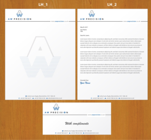 Looking for updated Letterhead and Compliments Slips | Design de Papeterie par Infinitive Technology