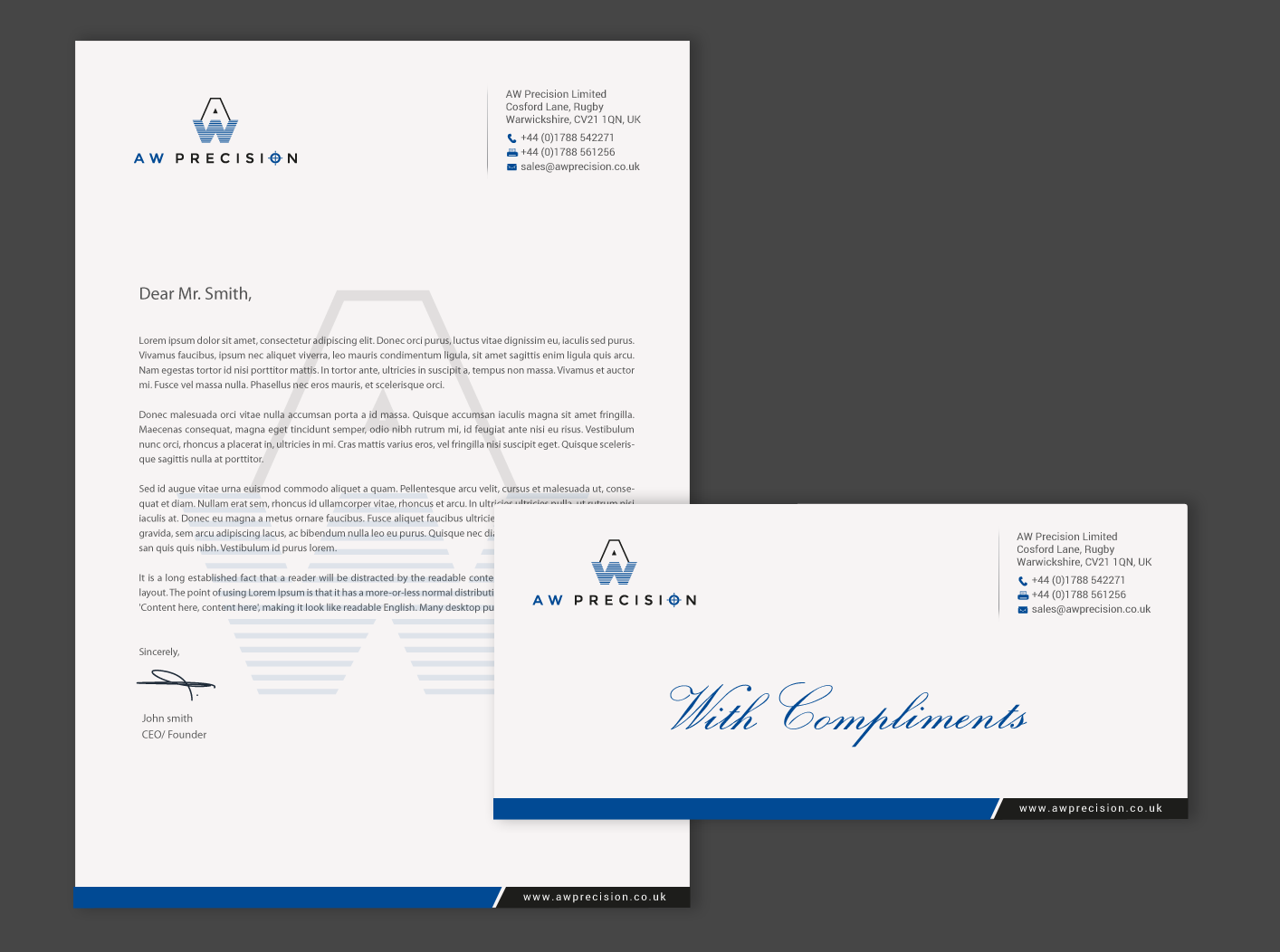 Stationery Design by Brand aid for this project | Design #15329000