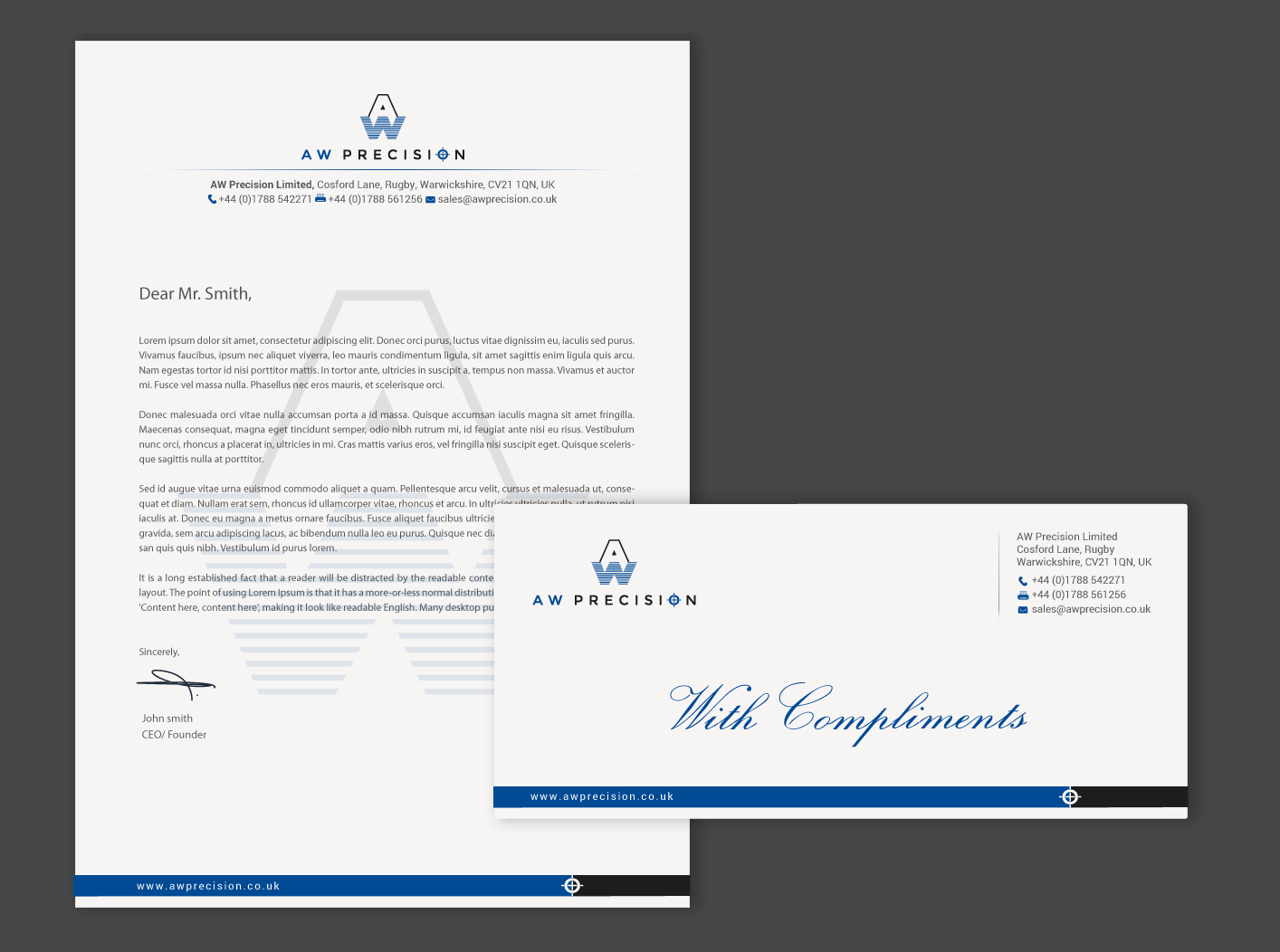 Stationery Design by Brand aid for this project | Design: #15329015