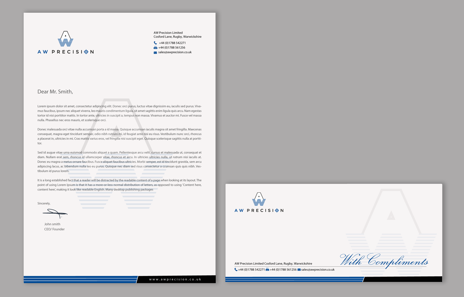 Stationery Design by chandrayaan.creative for this project | Design #15304296