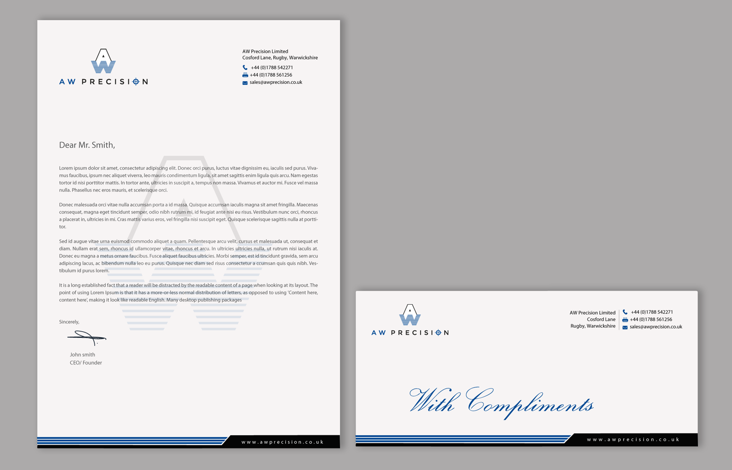 Stationery Design by chandrayaan.creative for this project | Design #15304316