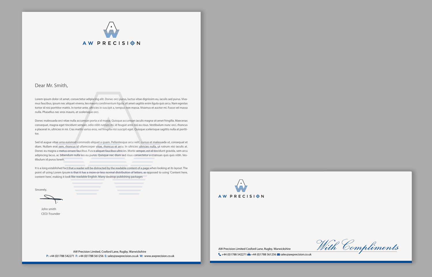Stationery Design by chandrayaan.creative for this project | Design #15304317