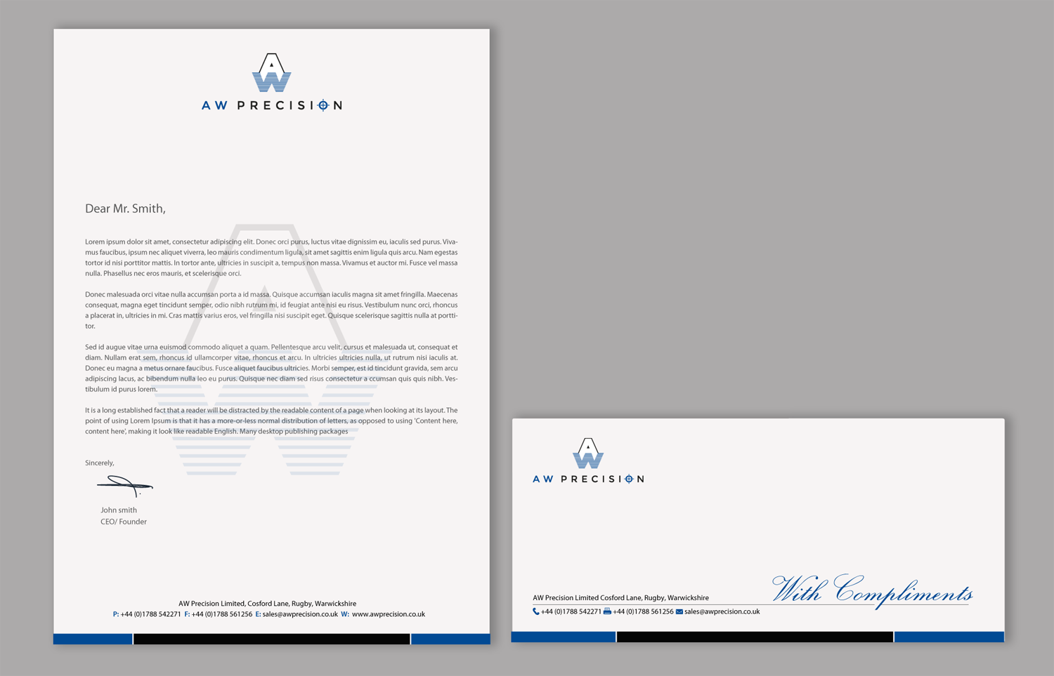 Stationery Design by chandrayaan.creative for this project | Design #15304319