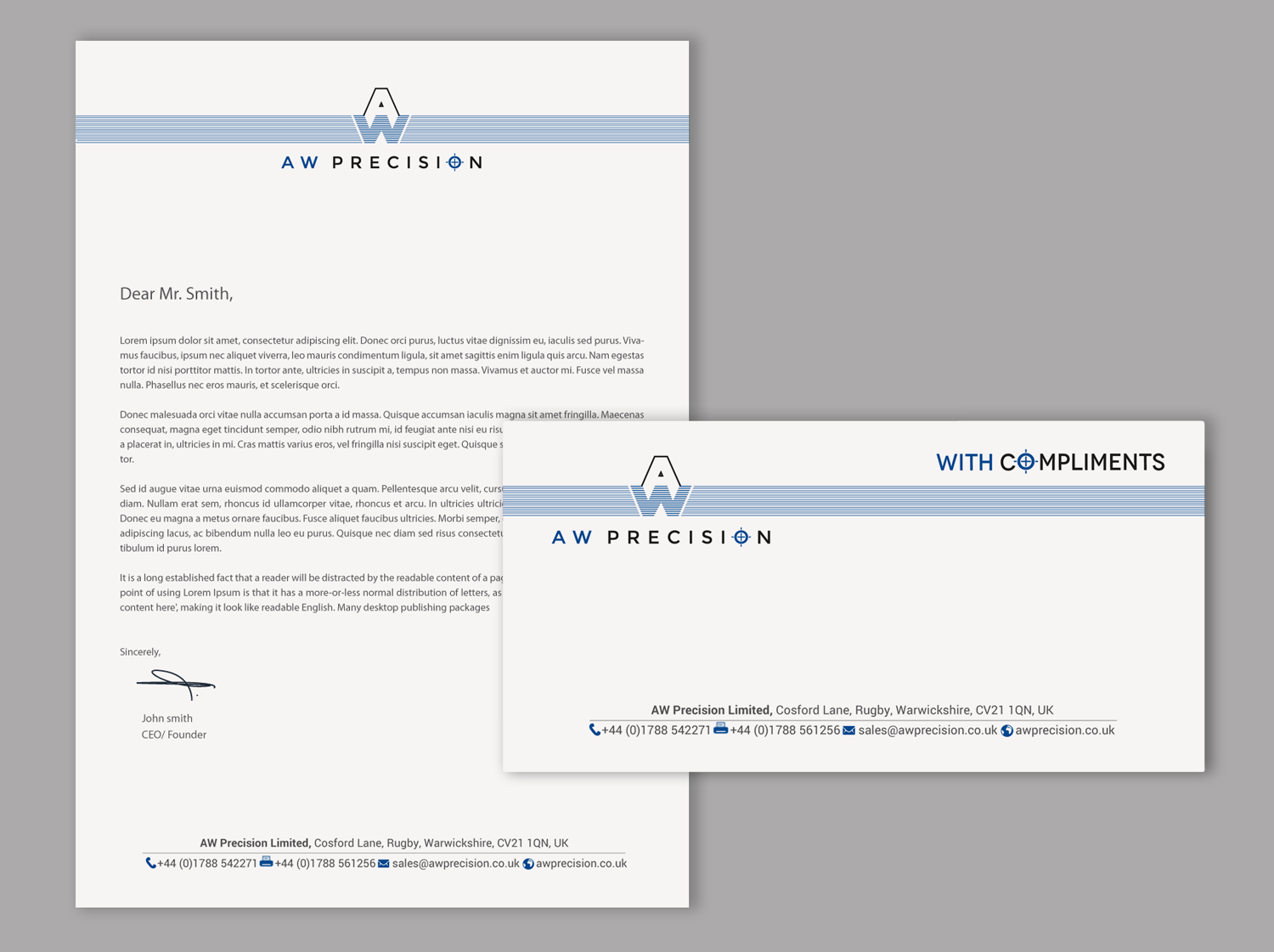 Stationery Design by chandrayaan.creative for this project | Design #15374687