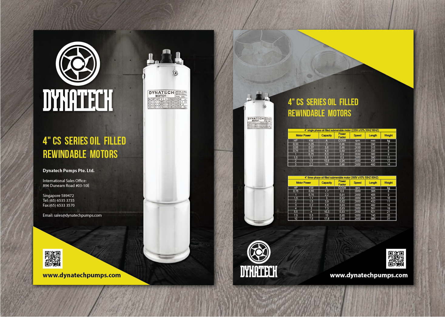 Diseño de Flyer por alex989 para Dynatech Pumps | Diseño #15455018